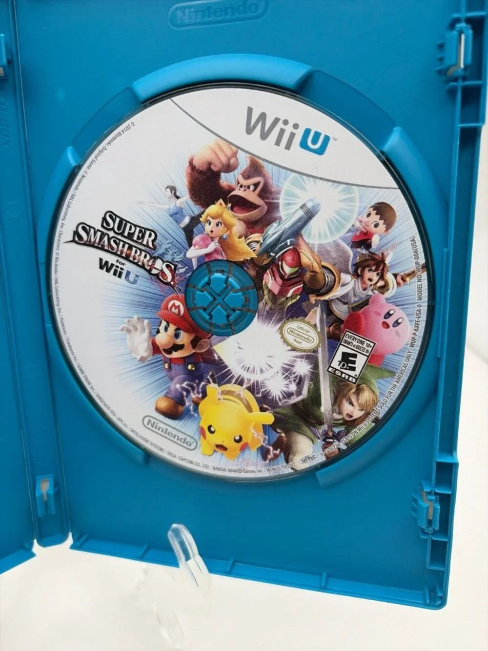 Super Smash Brothers Nintendo Wii U No Manual Tested Working